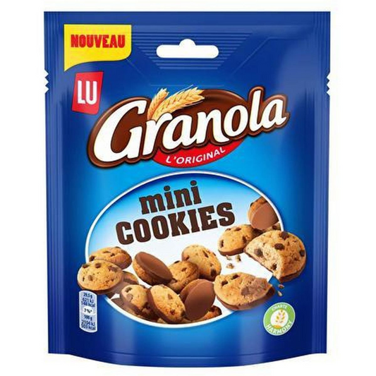 Granola Cookies Mini with chocolate chips 110g -a94