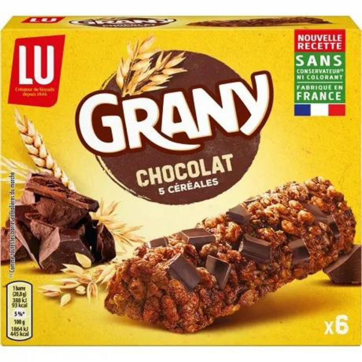 Grany cereals and chocolate pieces 125g -d81