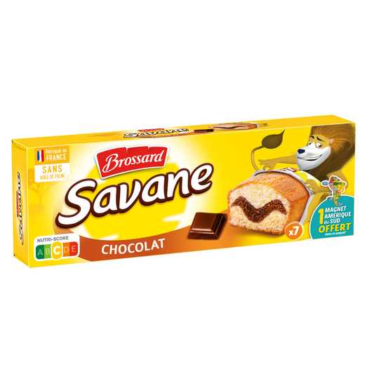 Brossard - Pocket Chocolat Savanne - 210g (Origin France) - A43/P