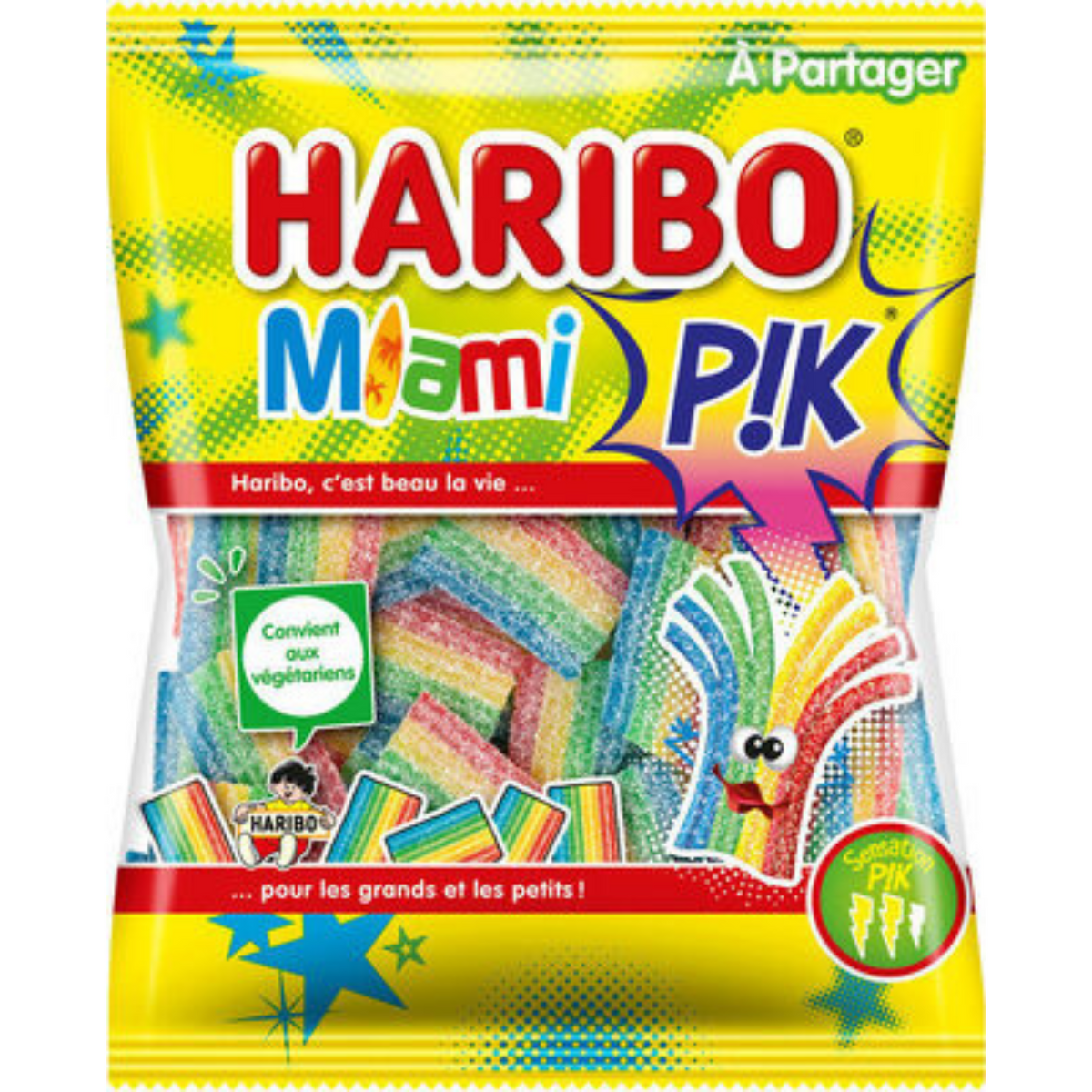 Haribo Miami Pik - 120g - B122