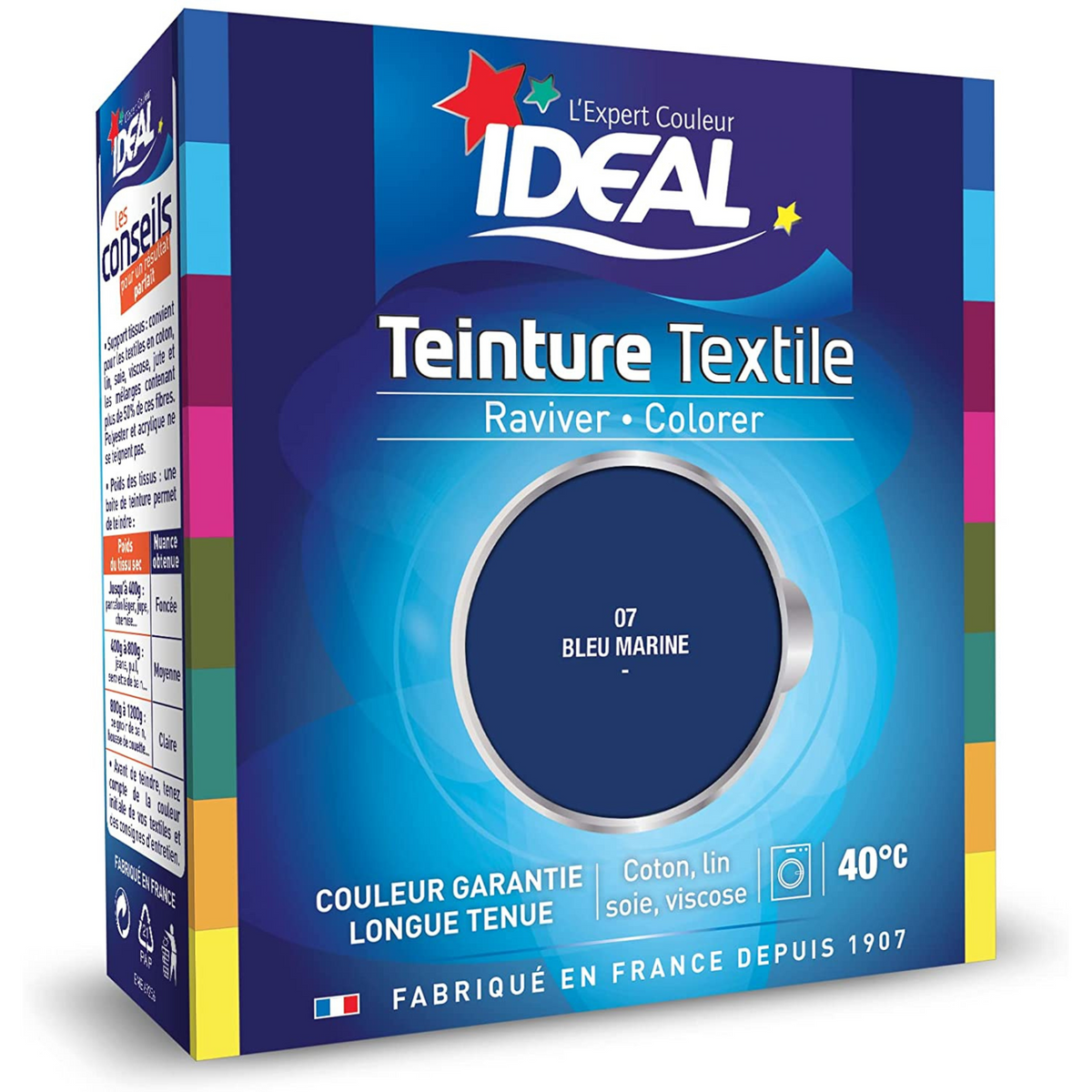 IDEAL Teinture tissus grand teint maxi marine 75ml -J31