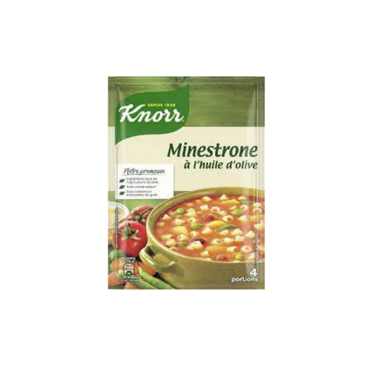KNORR Soupe déshydratée Minestrone à l'huile d'olive 104g -G62