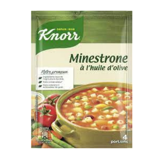 KNORR Soupe déshydratée Minestrone à l'huile d'olive 104g -G62