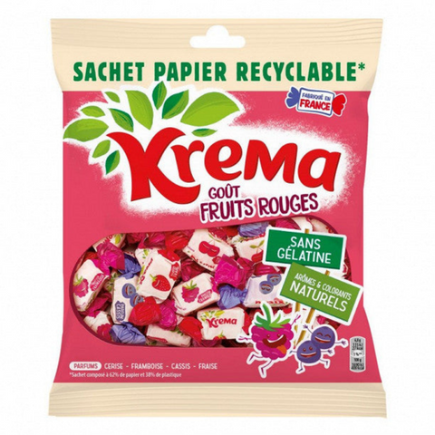 KREMA Red fruits recyclable bag 240g B43