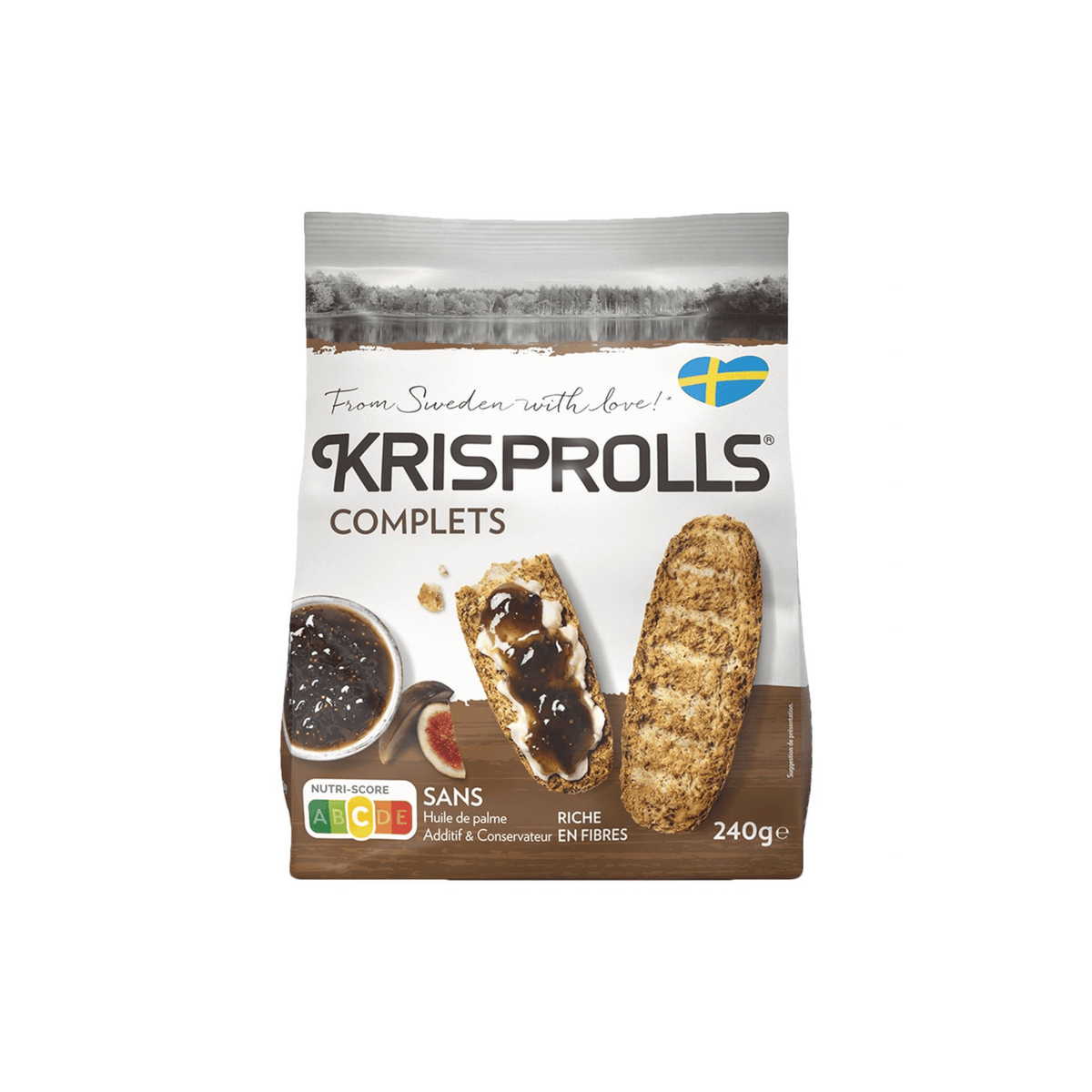 KRISPROLLS Complet 240g — Épicerie française Montréal | Euro-Market