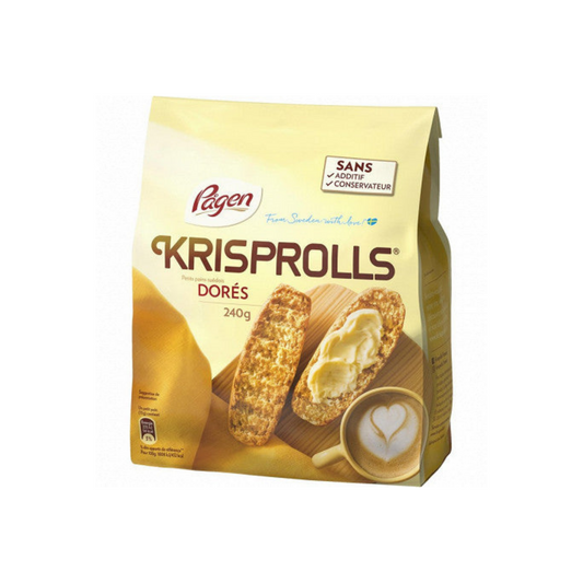 KRISPROLLS Dorés 240g -E91/90