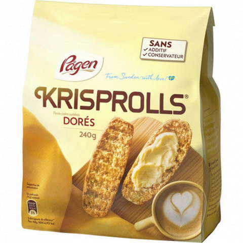 Golden krisprolls 240g -e90