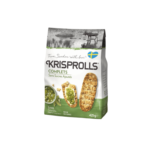 KRISPROLLS sans sucre 425g -E52