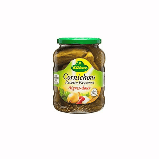 KÜHNE cornichons aigre doux 360g -I62