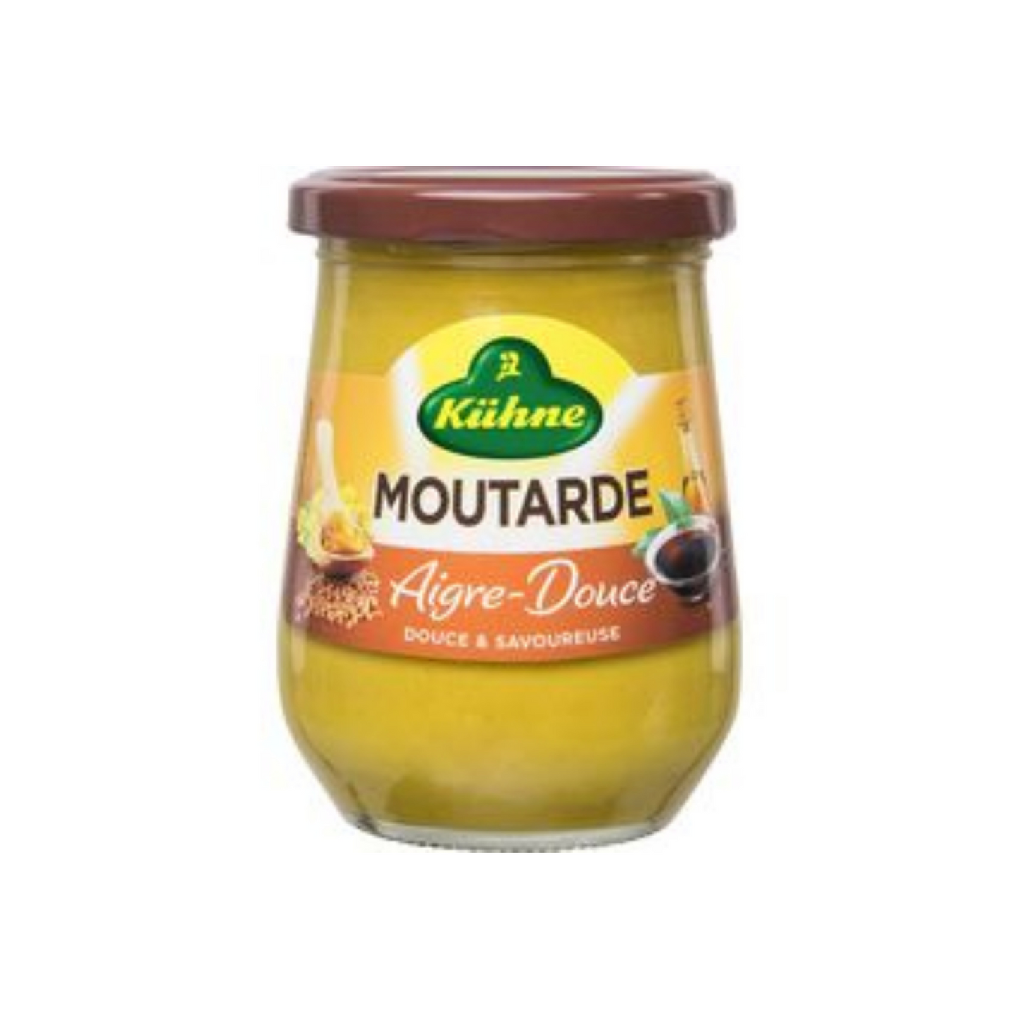 KUHNE Kühne moutarde aigre douce bocal 270g -I111