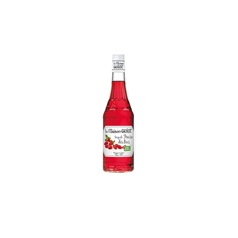 The house Guiot wood strawberry syrup 700ml -f63