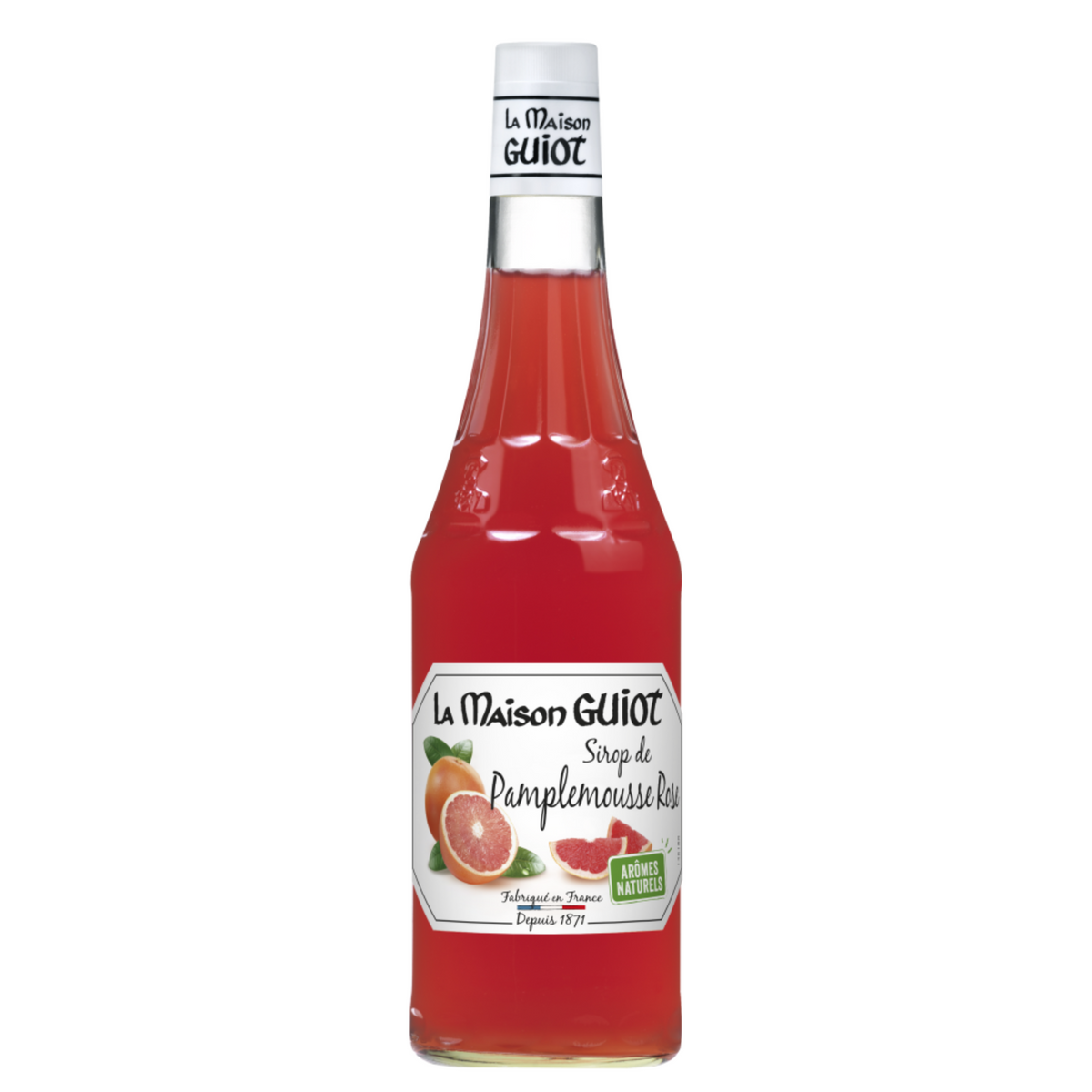 The house Guiot pink grapefruit syrup 700ml -f62