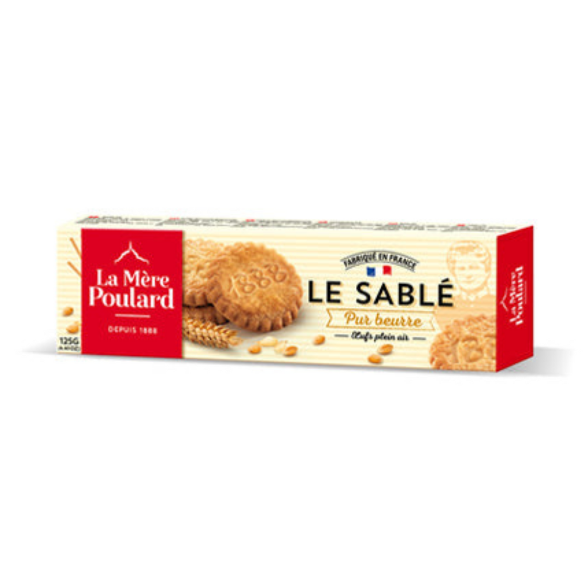 LA MERE POULARD Sablés Pur Beurre 125g  -A113