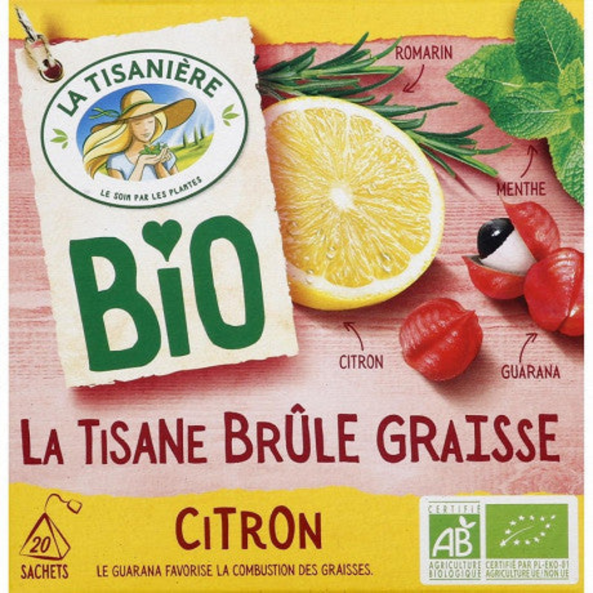 Latisaniere tea burns grease lemon biox20 30g -e120