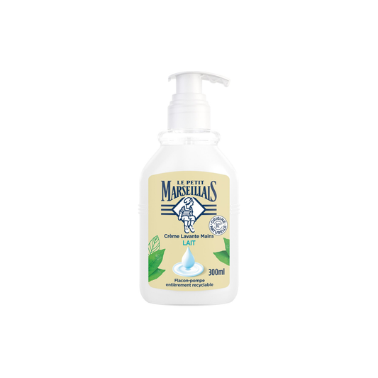 LE PETIT MARSEILLAIS Crème Lavante Mains Lait 300ml -J63