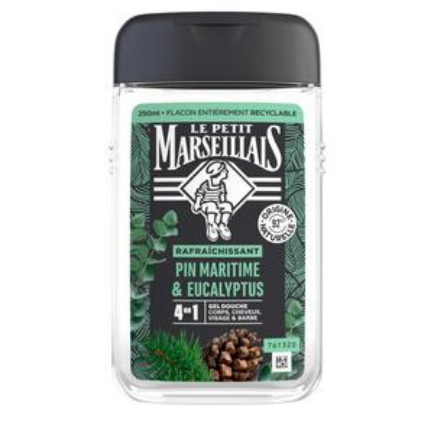 Le Petit Marseillais Gel Shower Men Maritime & Eucalyptus 250ml -J134
