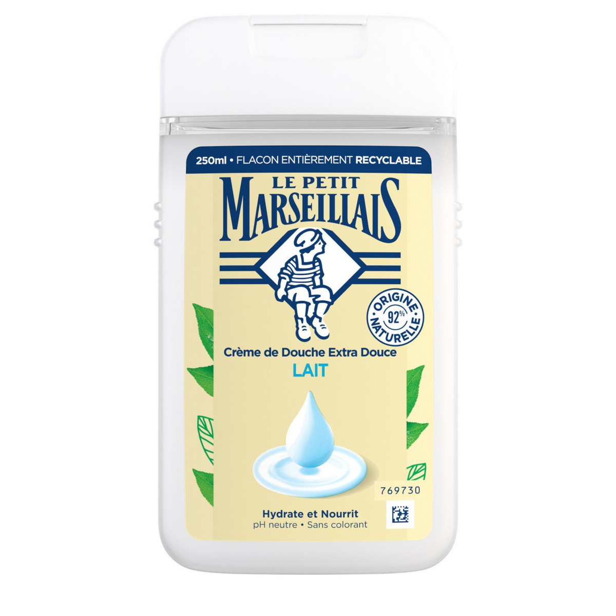 Le Petit Marseillais Gel Shower XTRA Sweet Milk 250ml -J133/80