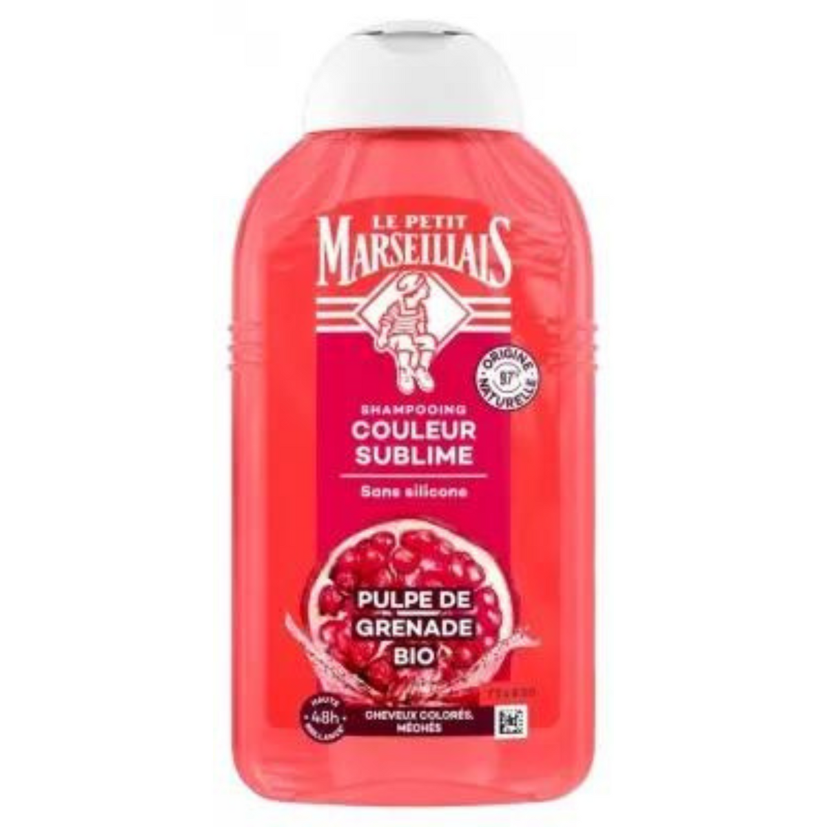 LE PETIT MARSEILLAIS Shampoing Couleur Sublime à la Pulpe de Grenade Bio 250ml -J122