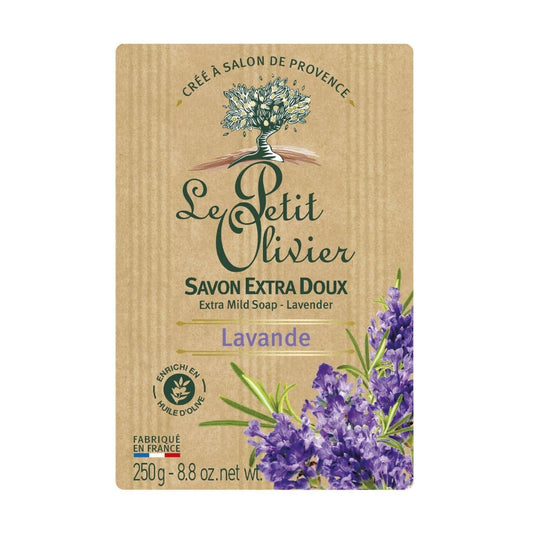 The small Olivier Extra Soft Soft Lavender Savon 250g -J103