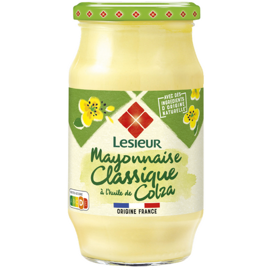LESIEUR Mayonnaise pointe de moutarde 475g -I92