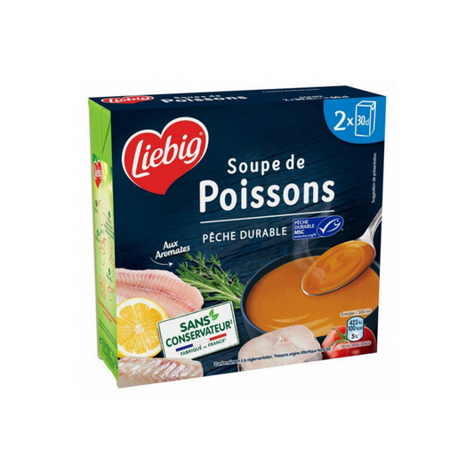 LIEBIG Soupe de poissons MSC 2x30cl -G22