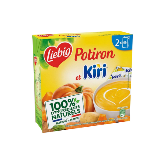 LIEBIG Doux Plaisir potiron et KIRI 2x30cl -G23/20