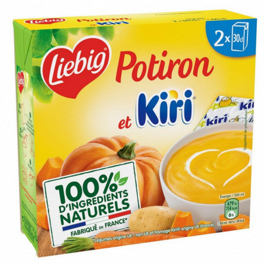 LIEBIG Doux Plaisir potiron et KIRI 2x30cl -G23/20