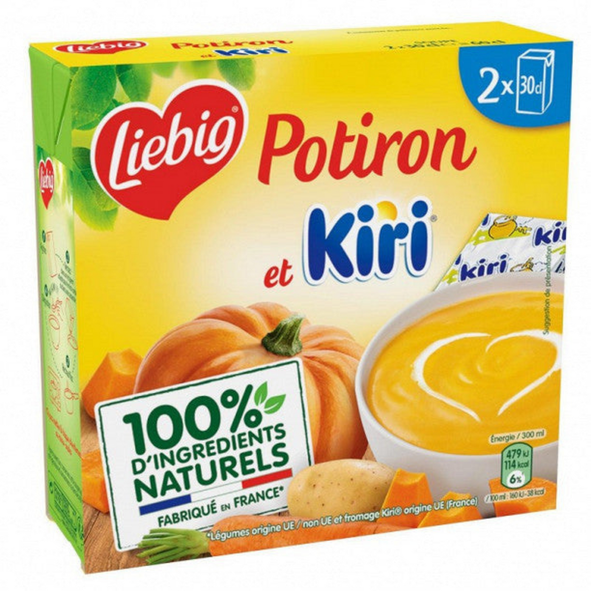 Liebig sweet pleasure pumpkin and kiri 2x30cl -g54-50