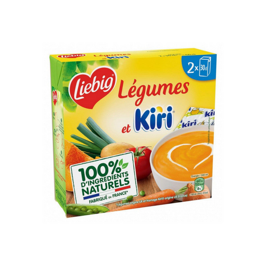 LIEBIG Doux Plaisirs légumes et KIRI 2x30cl -G34