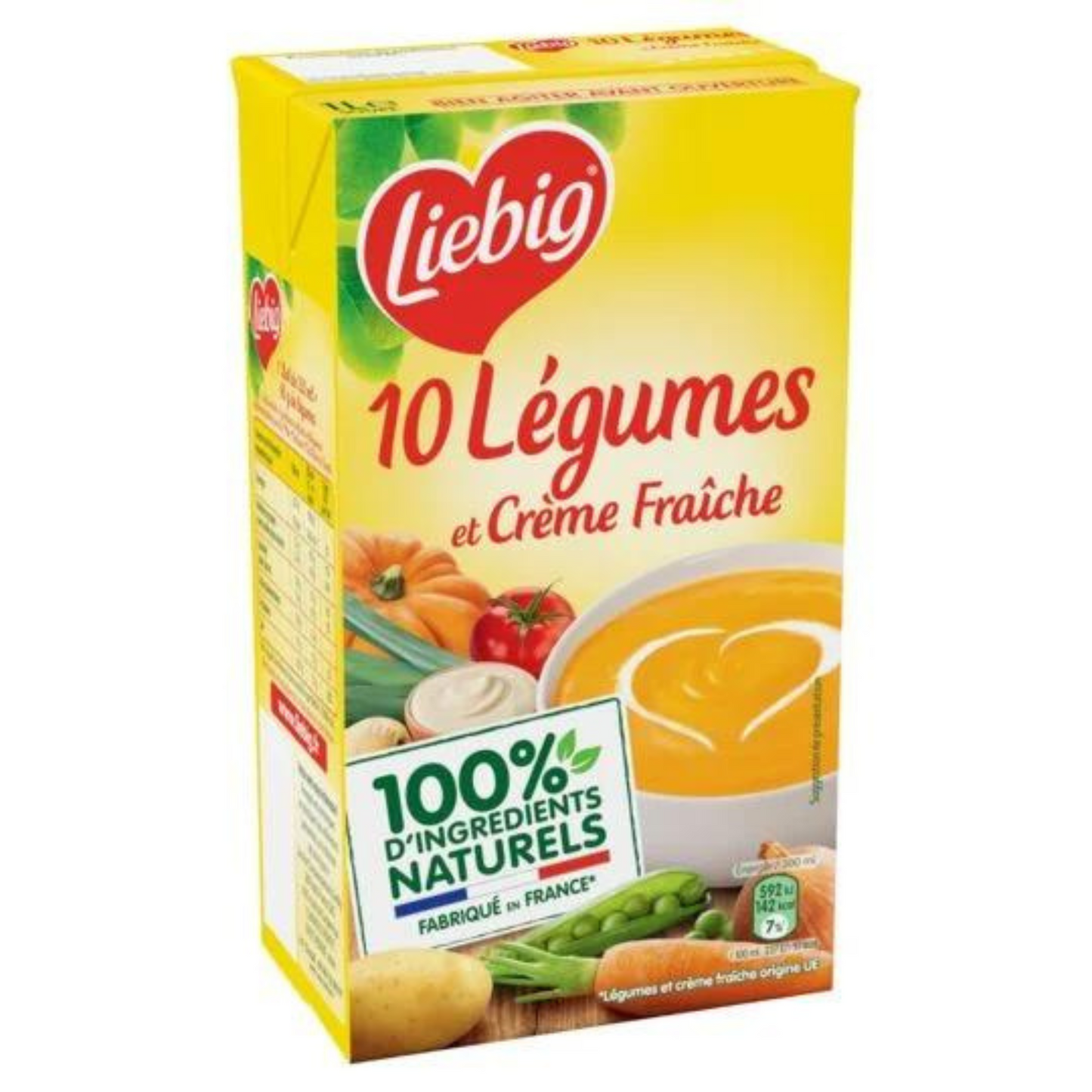 LIEBIG PurSoup' 10 légumes variés et crème fraîche 1L -G44