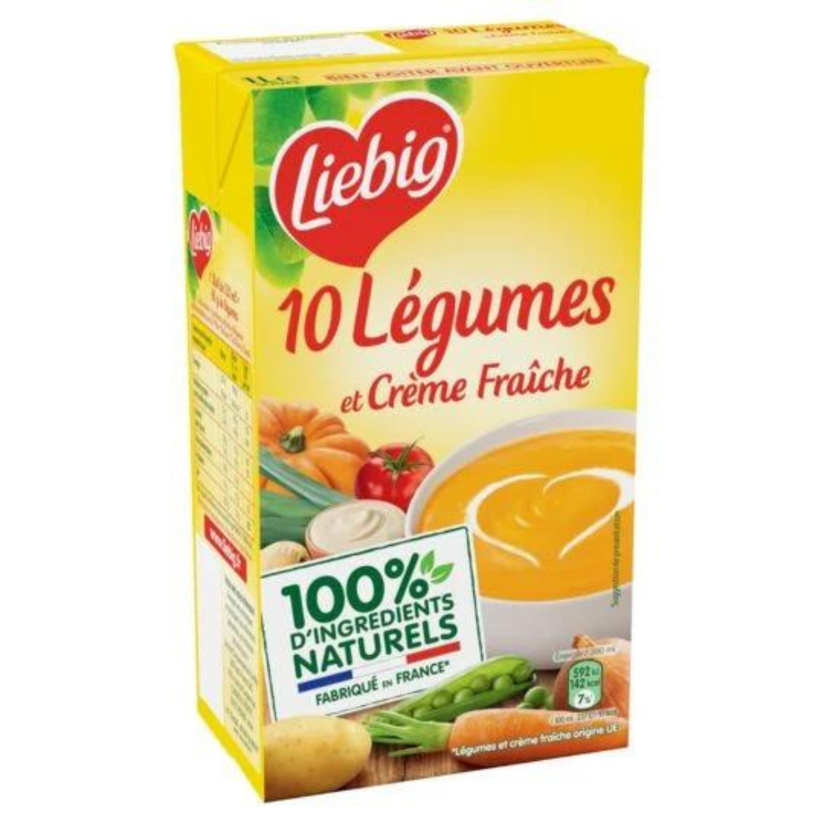 LIEBIG PurSoup' 10 légumes variés et crème fraîche 1L -G11