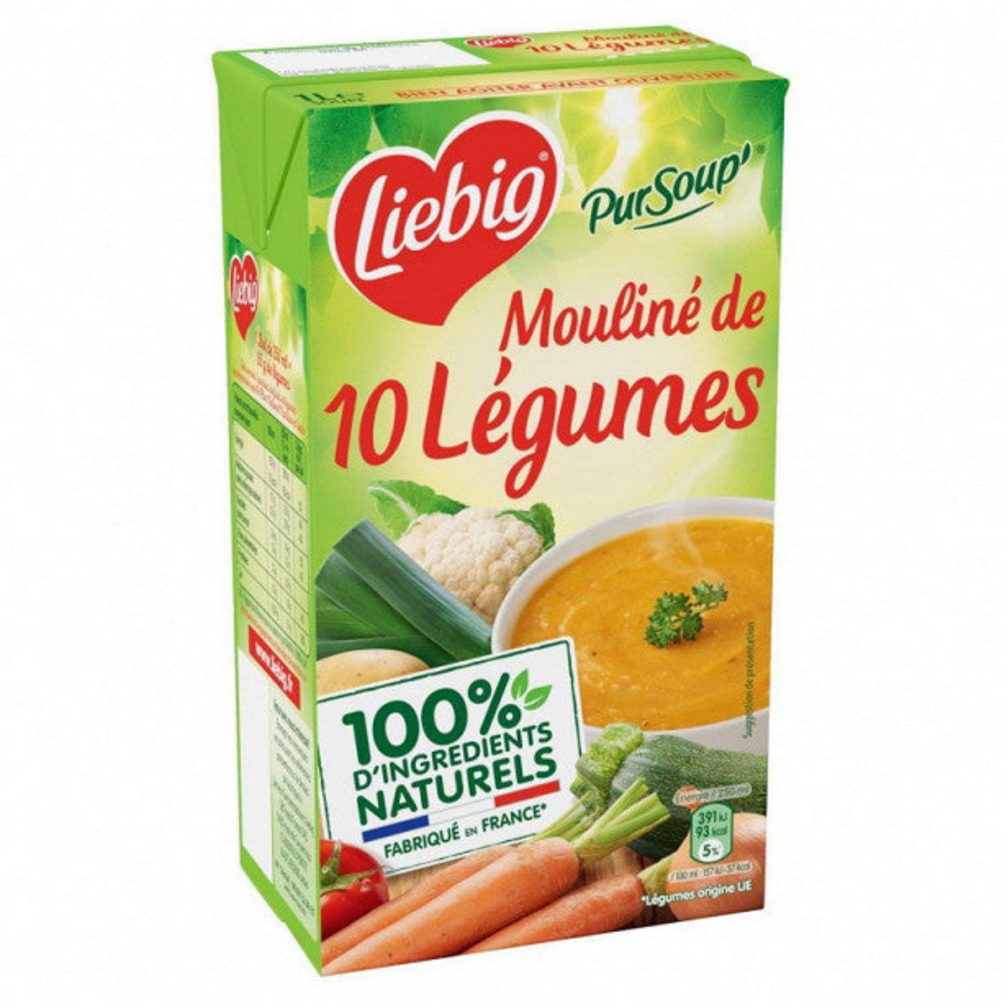 LIEBIG PurSoup' mouliné de 10 légumes variés 1L -G15