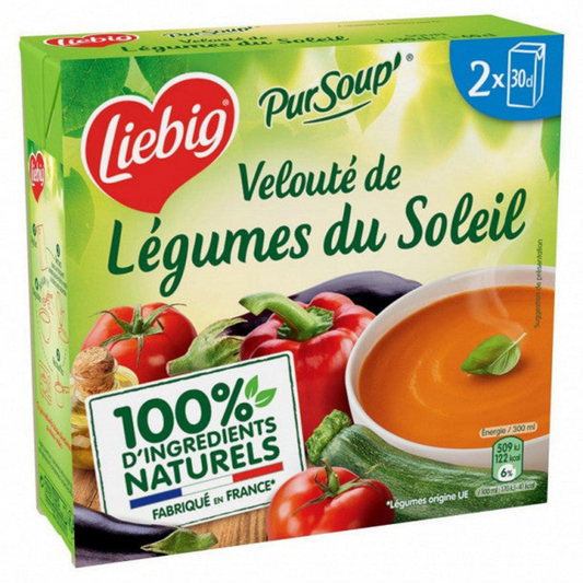 LIEBIG PurSoup' velouté de légumes du soleil 2x30cl -G21