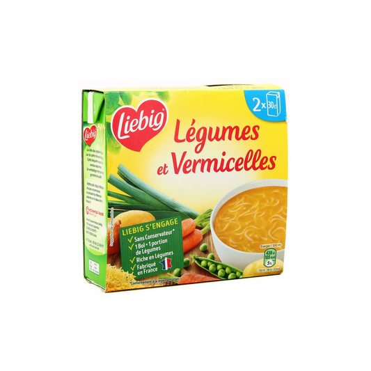LIEBIG Soupe légumes & pâtes vermicelles 60cl -G22