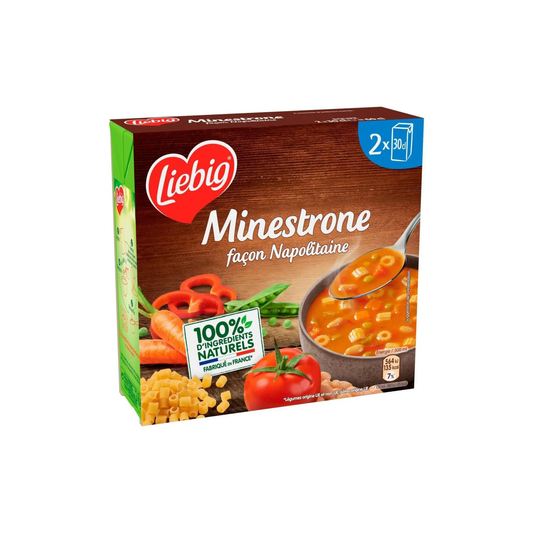 LIEBIG PurSoup' Minestrone Façon Napolitaine 2x30cl -G22