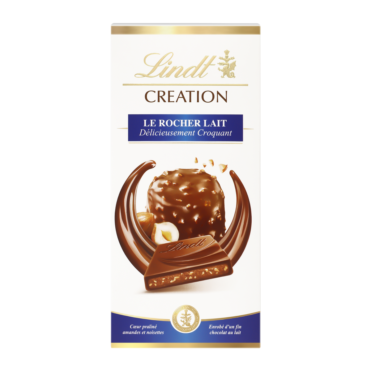 LINDT Création Rocher lait 150g   -B41