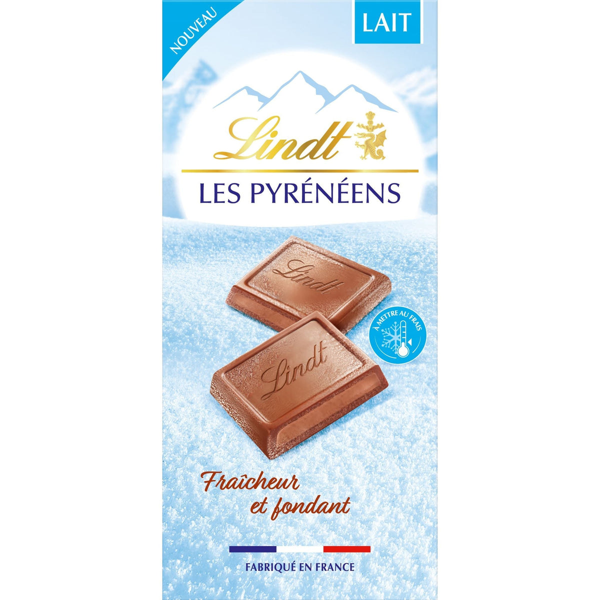 Lindt Tablet Les Pyrénées Milk 150g -B41