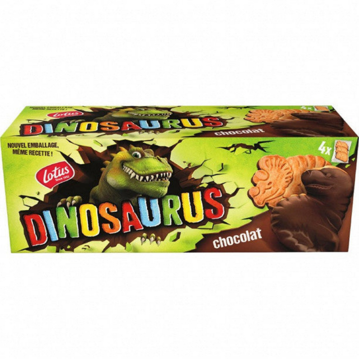 Lotus Dinosaurus Dark Chocolate 3 sachets 225g -a72