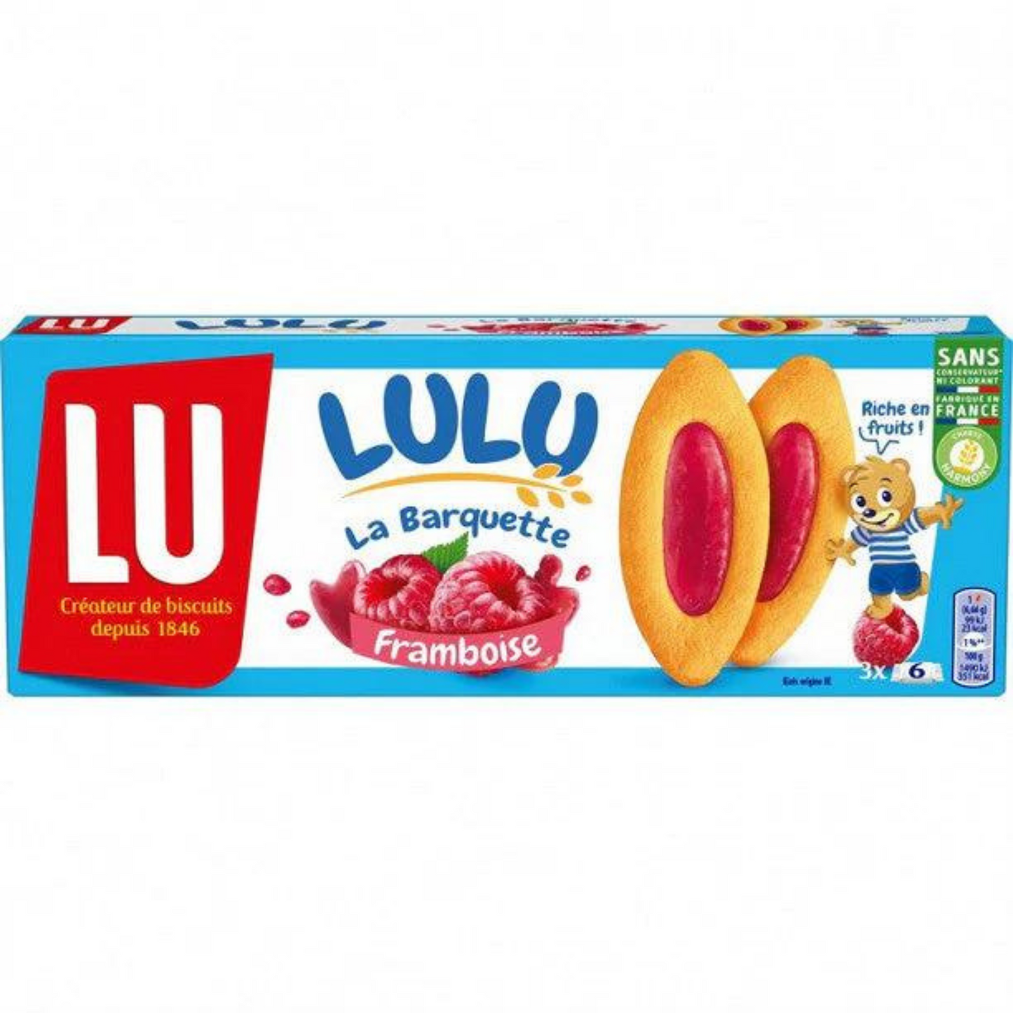 LU Raspberry tray 120g -M41