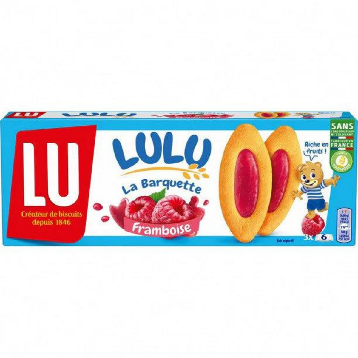 LU Raspberry tray 120g -a23