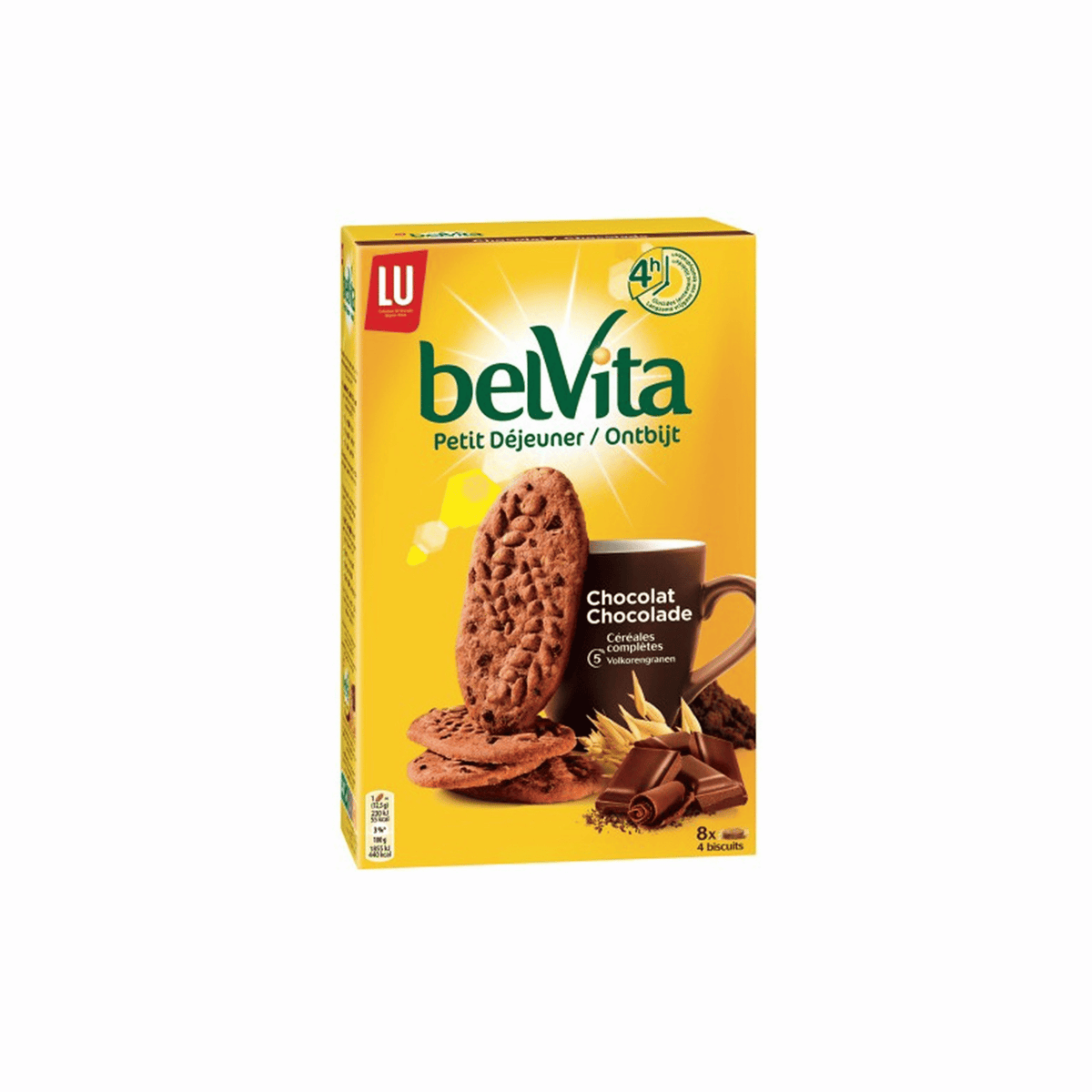 LU Belvita Biscuits petit déjeuner chocolat 400g — Épicerie française Montréal | Euro-Market
