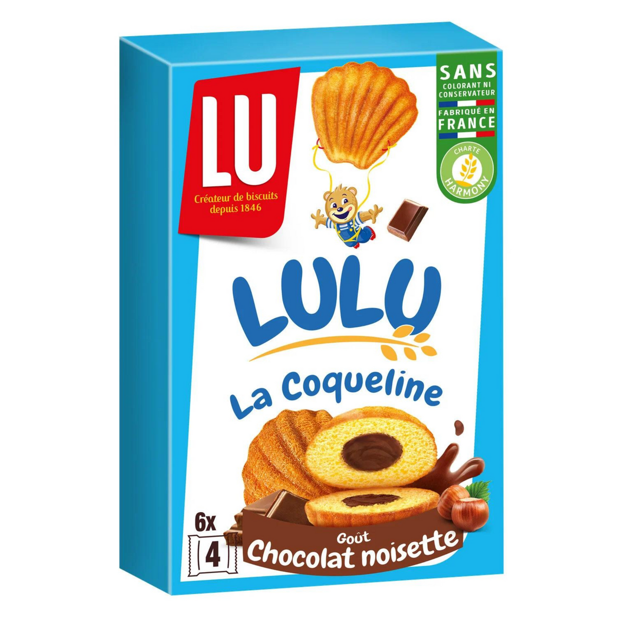 LU Coqueline chocolat 165g -A141