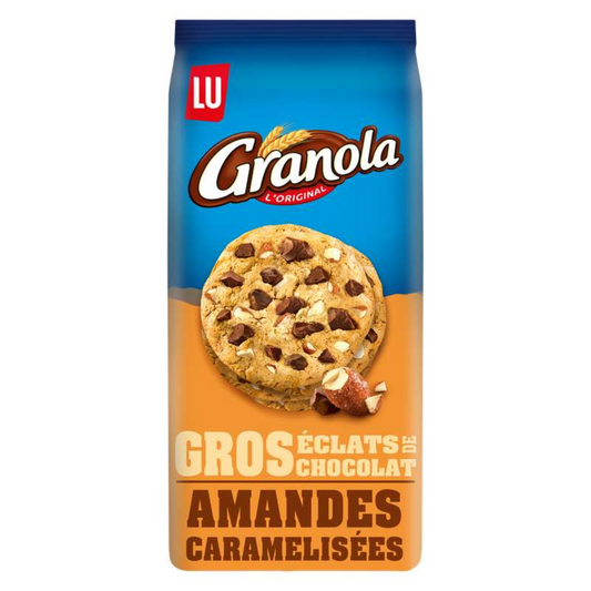 LU Granola Cookies Gros Éclats Chocolat et Amandes 184g -A63