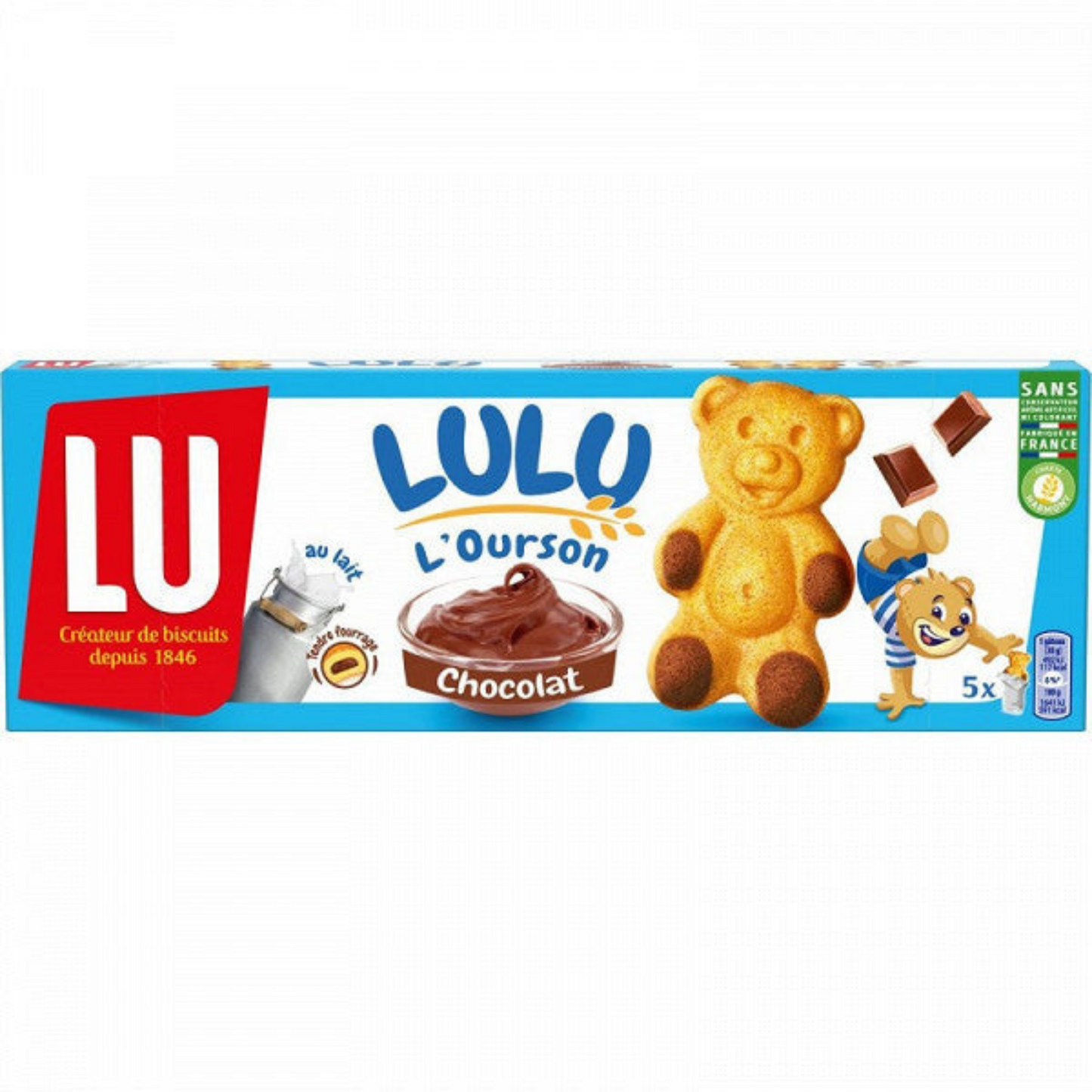 LU 5x30g chocolate cubs -M31