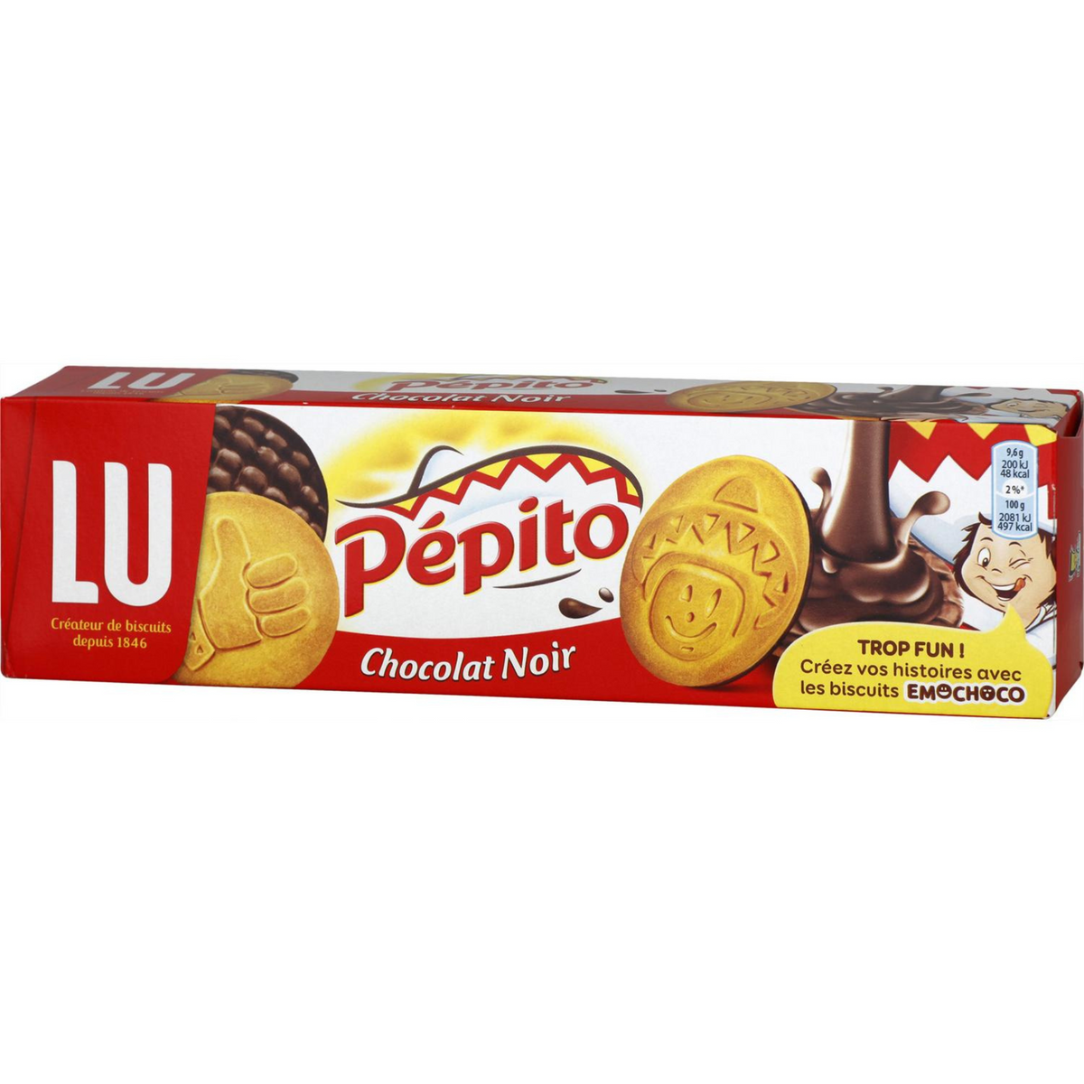 Lu Pépito Dark Chocolate 192g - A12/10