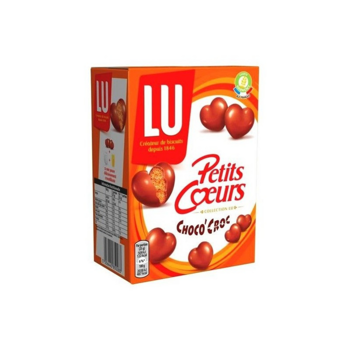 LU Petit Coeur Chococroc 90g  -A61