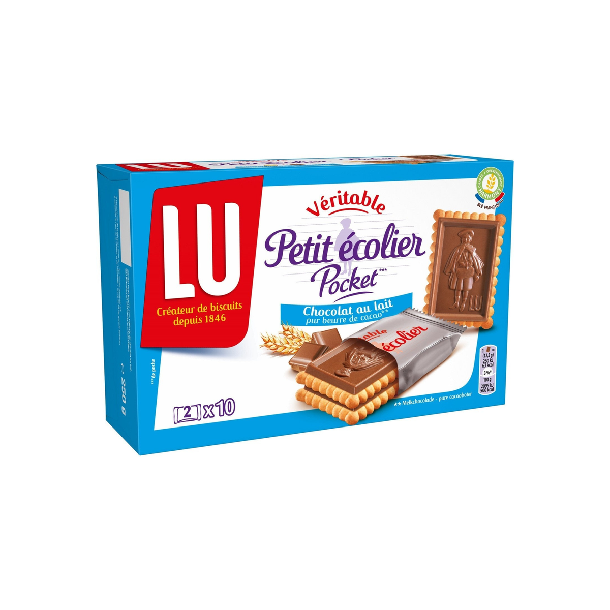 LU  Petit écolier Pocket 250g -A134