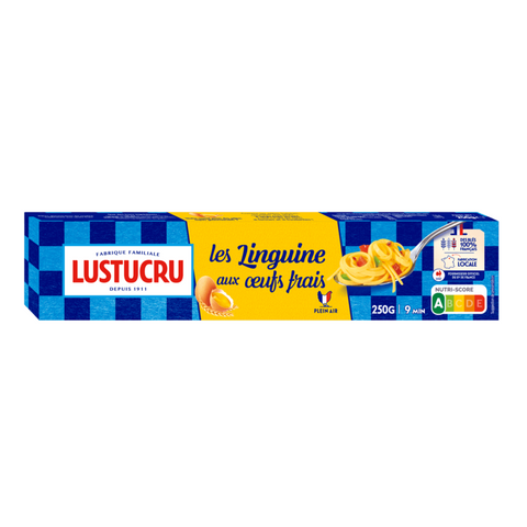 LUSTUCRU Linguine pasta with fresh eggs 250 g -C133