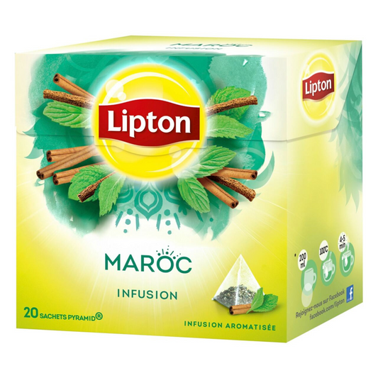 LIPTON INF MAROC 20S PYR 40g -F111