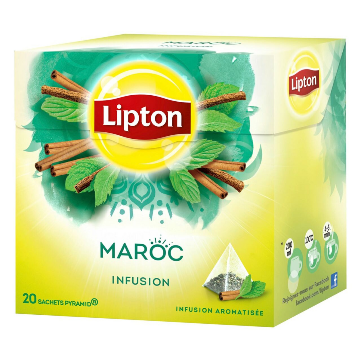 LIPTON INF MOROCCO 20S PYR 40G F103